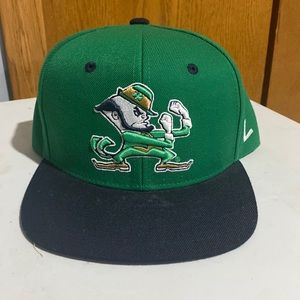 Notre Dame hat- Zyphyr snap back